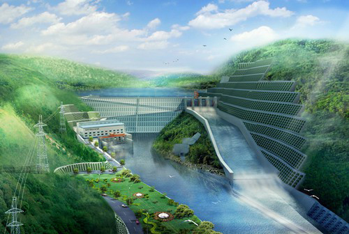 拜城老挝南塔河1号水电站项目